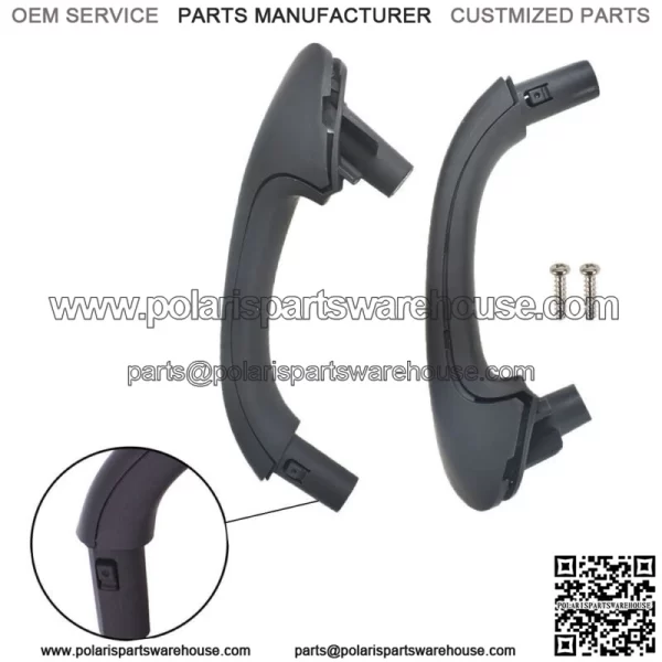 For Mercedes Benz W203 C-Class Front Left + Right Interior Door Handles Black - Image 3