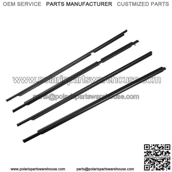 Car Outside Window Weatherstrip Seal Belt Moulding For Toyota 4Runner 2003-2009 - Image 2