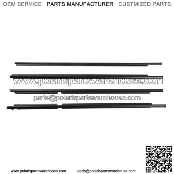 Car Outside Window Weatherstrip Seal Belt Moulding For Toyota 4Runner 2003-2009 - Image 3