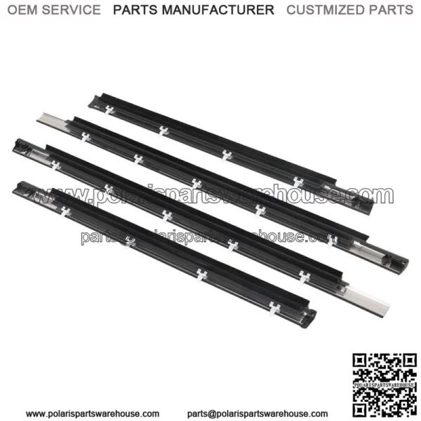 For 2001 2002 2003-2007 Sequioa 4PCS Set Door Belt Molding Weatherstrip - Image 5