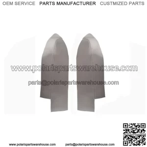 For 07-12 Honda CR-V CRV Microfiber Leather Front Door Panels Armrest Cover 2pcs