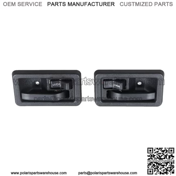 Pair Left+Right Side Interior Door Handles For 1987-2004 Jeep Wrangler YJ TJ