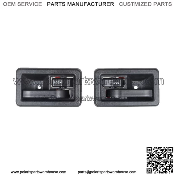 Pair Left+Right Side Interior Door Handles For 1987-2004 Jeep Wrangler YJ TJ - Image 3
