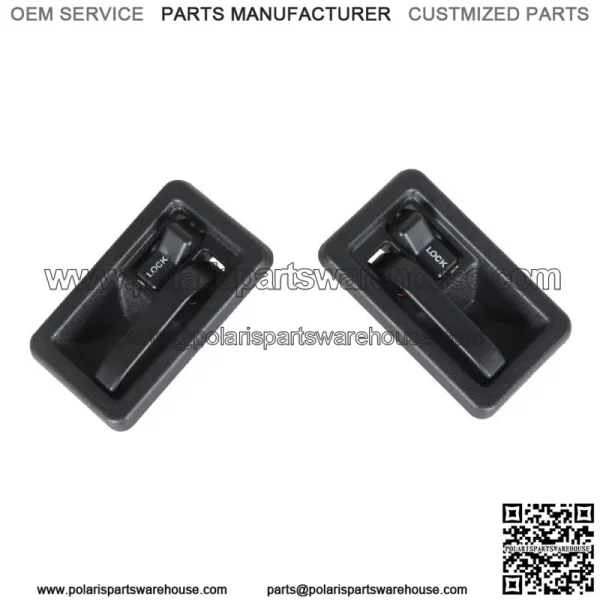 Pair Left+Right Side Interior Door Handles For 1987-2004 Jeep Wrangler YJ TJ - Image 4