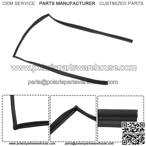 Door Glass Run For Toyota 91-97 Land Cruiser LX450 FJ80 FZJ80 Front Rear RH&LH - Image 5