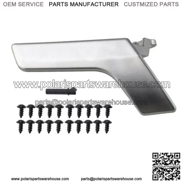 Inside Door Handle Chrome Left Side Front Driver Rear For W204 X204 Inner - Image 3