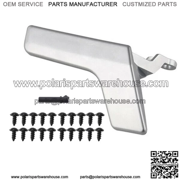 Inside Door Handle Chrome Left Side Front Driver Rear For W204 X204 Inner - Image 5