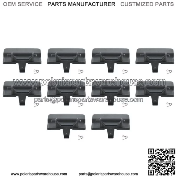 10Pieces Dark Gray Center Console Seat Lid Latch For 2010 2011-2018 Ford F-150 - Image 3