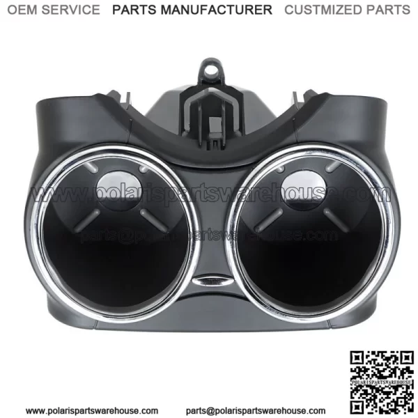 Blk Cup Holder Bracket Dual Cup Plastic For 06-11 Mercedes Benz W219 C219 Cls500 - Image 3