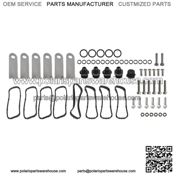 Billet Fuel Rail Kit For LS LS1 LS2 LS3 LS6 Aftermarket Intake Manifold Hardware - Image 3