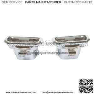For 2019-2023 Chevrolet Silverado GMC Sierra 1500 Left&Right Side Exhaust Bezels