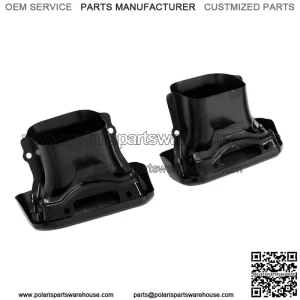 For 2019-2023 Silverado Sierra 1500 Left & Right Side Exhaust Bezels Black
