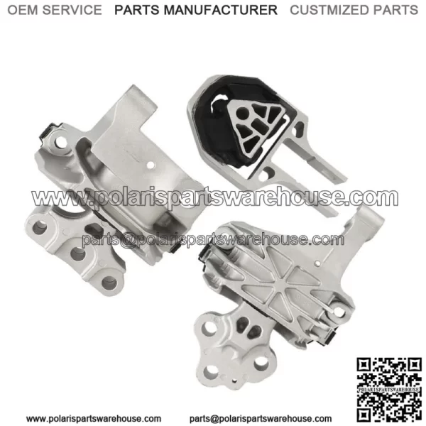 3Pcs Engine Motor & Transmission Mounts Set For Dodge Dart 2.0L 2.4L 2013-2016