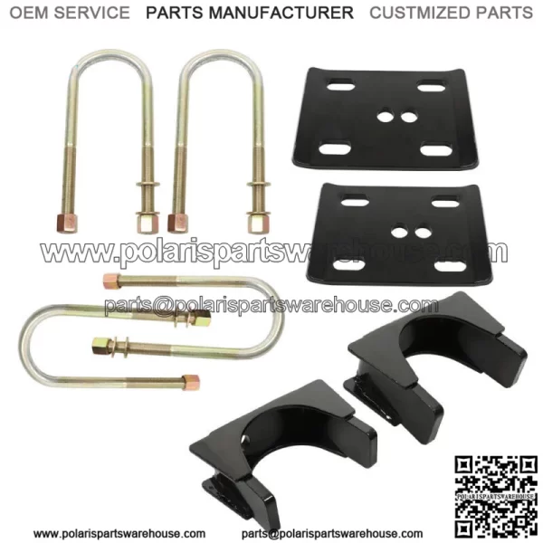 For 1994-2001 Dodge Ram 1500 6" Inch Lowering Drop Rear Axle Flip Kit U-Bolt - Image 2