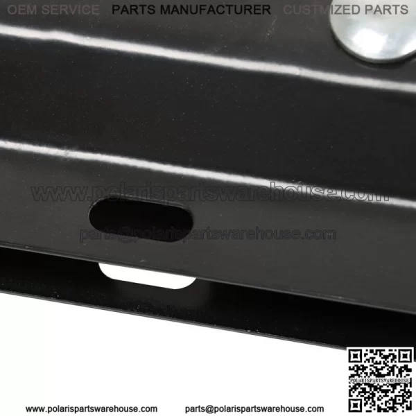Mud Flap Hangers Black Steel Straight 30" Pair 2.5" Semi Truck Spring Loaded - Image 5