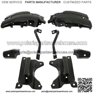 Front Bumper Brace Bracket For 07-13 Chevy Silverado 1500 GM1066180 GM1067180