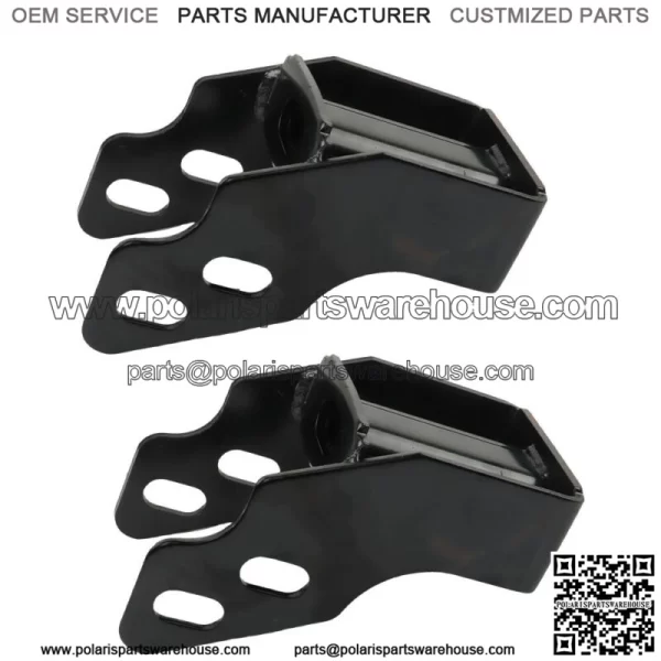 Bumper Bracket Set For 2011-2014 Chevrolet Silverado 2500 HD Front Steel 2Pc