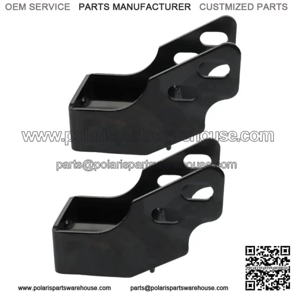 Bumper Bracket Set For 2011-2014 Chevrolet Silverado 2500 HD Front Steel 2Pc - Image 2