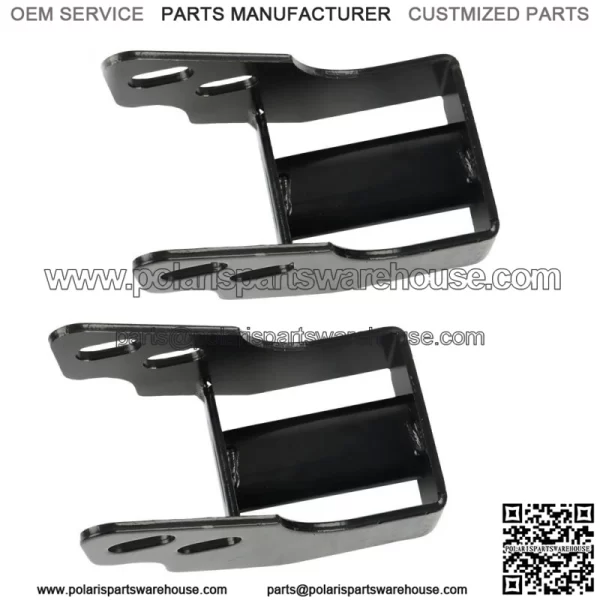 Bumper Bracket Set For 2011-2014 Chevrolet Silverado 2500 HD Front Steel 2Pc - Image 3