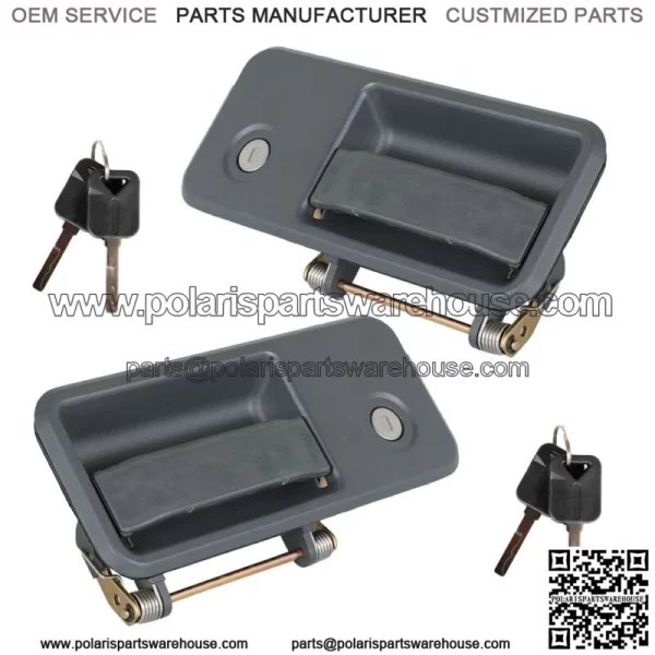 Door Handle Outside Exterior Set Right Left Side For 2004-2018 Volvo VNL Truck - Image 2