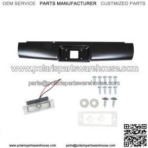Fit For 2004-2012 Chevy Colorado GMC Canyon Fleetside Rear Steel Bumper Roll Pan