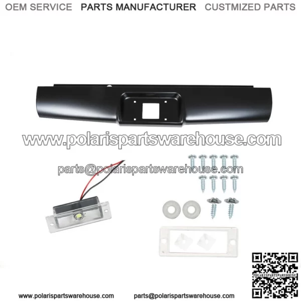 Fit For 2004-2012 Chevy Colorado GMC Canyon Fleetside Rear Steel Bumper Roll Pan