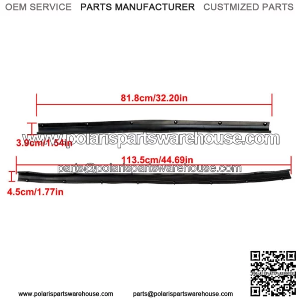 Lower Door Weather Strip Seal For 1999 2000-2016 Ford F250 F350 Set 4 Piece - Image 3