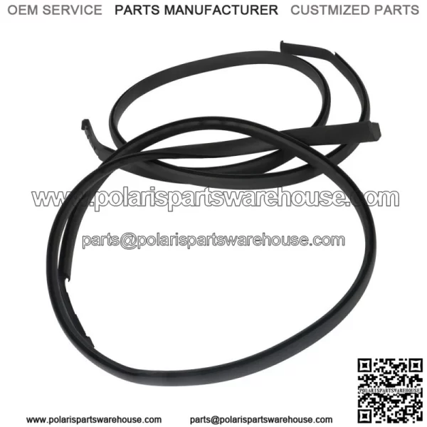 For Toyota Corolla 2009 2010-2013 Black Roof Trim Molding Kit ABS 2PCS - Image 3