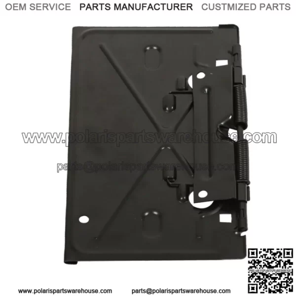 License Plate Tag Bracket Rear For Chevelle Impala Caprice 1968-1972 Black