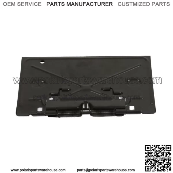 License Plate Tag Bracket Rear For Chevelle Impala Caprice 1968-1972 Black - Image 3