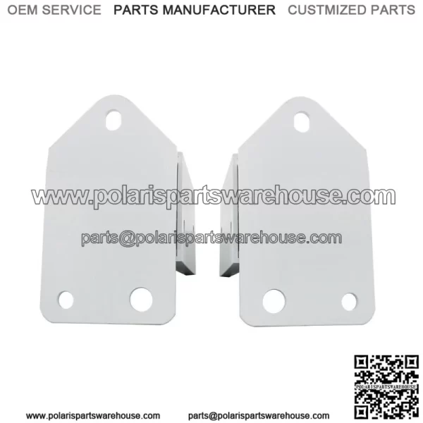 Front Driver & Passenger Side Bumper Bracket Set For 2005-2015 Toyota Tacoma - Image 2