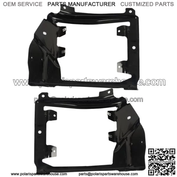 2x Bumper Bracket For 2016 2017 2018 Chevrolet Silverado 1500 Front Outer