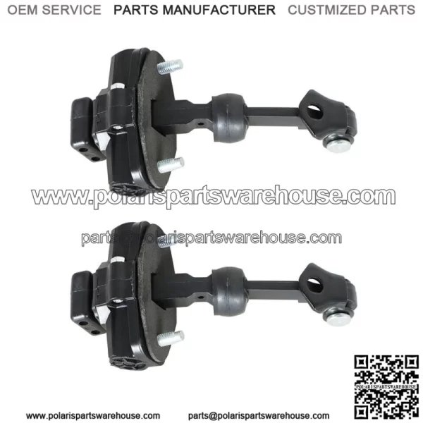 Black 2Pcs Front Left Or Right Door Check Arm For 2009-2014 Ford F-150 - Image 2
