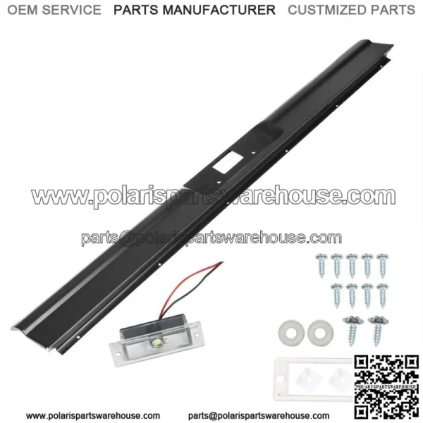 Roll Pan For Chevrolet 1967-72 C10 Pickup Fleetside With License Plate Part Rear - Image 2
