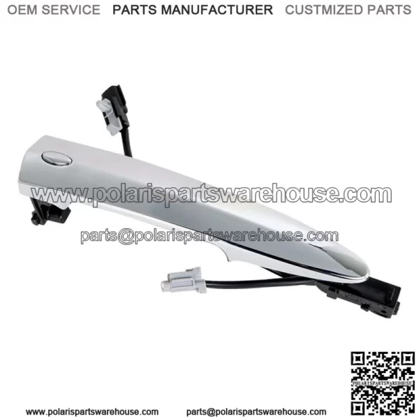 Left Side Exterior Door Handle Suit For Nissan Sentra 13-16 Maxima 09-14 Silver - Image 2