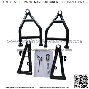 High Clearance 1.5" Forward Offset Front Upper and Lower A Arms for Kawasaki Teryx
