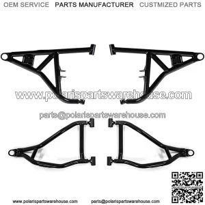 High Clearance Upper & Lower A Arms for Polaris RZR XP 1000 /XP 4 1000 (2014+) - Black