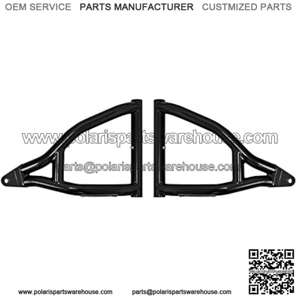 High Clearance 1.5" Forward Offset A-Arms for Polaris Sportsman 500/570 / 700/800 (See Fitment) - BLACK