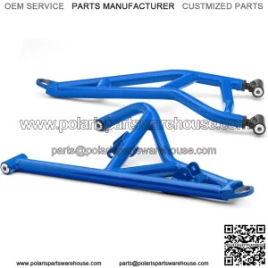 Heavy Duty High Clearance Forward Offset Front A-Arms for Polaris RZR XP 1000 / XP 4 1000 (2014-23) - Voodoo/Velocity Blue - Includes All 4 Arms - Run Up To A 33" Tire!