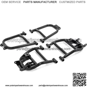 Heavy Duty High Clearance 1.5" Rear Offset A-Arms/Control Arm for Polaris Ranger Full Size XP 1000 (2017-2022) and 1000 Crew (2019-2020) - Black