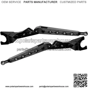 Heavy Duty High Clearance Rear Trailing Arms for Polaris RZR XP 1000 / XP 4 1000 (2014-2023) - Black