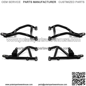 High Clearance 1.5" Forward Offset A-Arms for Can-Am Maverick Sport (2019+) - Black