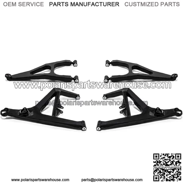 Boxed A-Arms for Polaris RZR XP 1000 / XP 4 1000 (2014+) - Black
