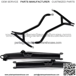 High Clearance Rear Trailing Arms and Rear Upper A-Arms Compatible with Honda Talon 1000R (2019+) - 1.5" of Clearance