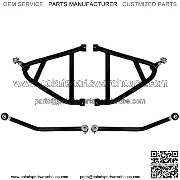 High Clearance Rear A-Arms for Can-Am Maverick XMR/DPS/XRS/MAX (See Fitment) - Black