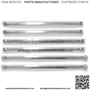 Heavy Duty Aluminum Rear Radius Arms/Rods for Can-Am 72" Body Maverick X3 72" Turbo/X RC/X MR/X RS/MAX (2017+) - Complete 6 Rod Kit