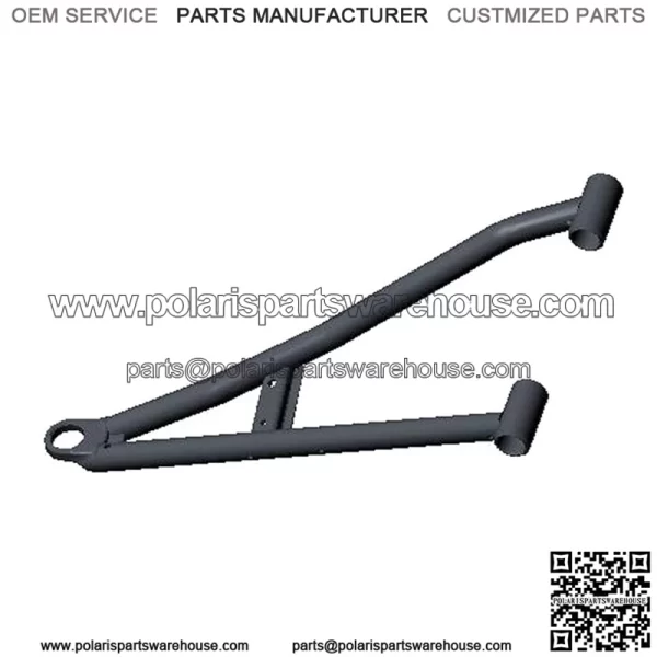 Polaris Ranger Control Arm, Front, Lower, Right Side, Matte Black,  OEM Part 1024248-458, Qty 1