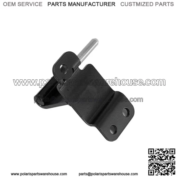 Polaris Ranger Hinge, Lower, Left Side, Matte Black,  OEM Part 1018772-458, Qty 1 - Image 2