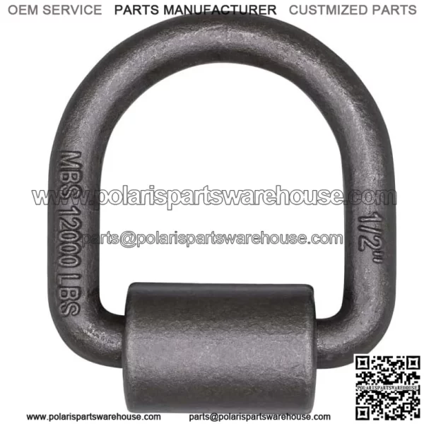 Heavy Duty Welded Forged D-Rings #8 Pack - Image 4
