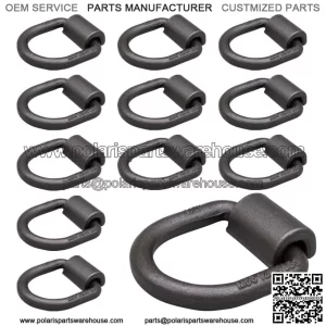 Heavy Duty Welded Forged D-Rings #12 Pack